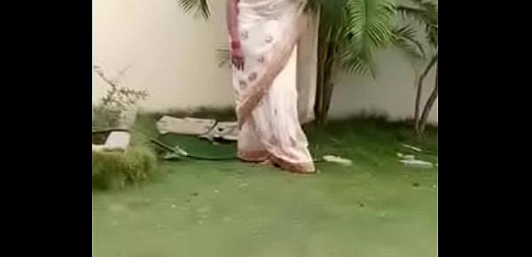  Swathi naidu saree dropping part-3 short film shooting